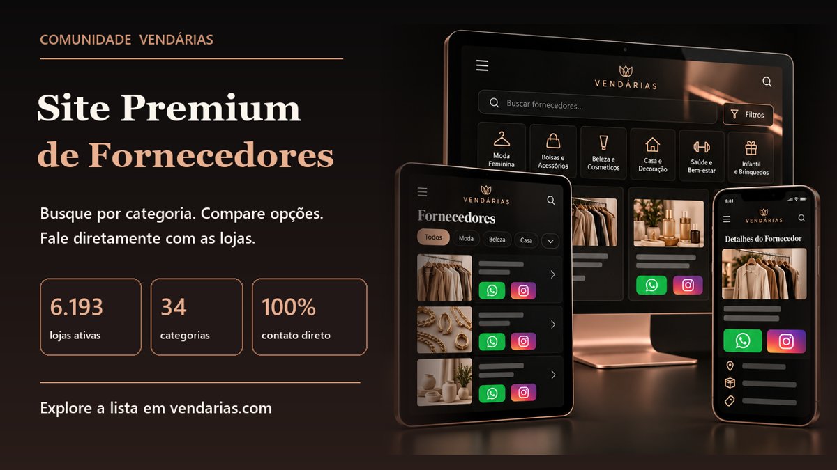 Site Premium de Fornecedores